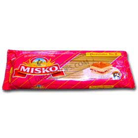 MISKO No 2 - Macaroni for Pastitsio -  Net Wt. 500 g.