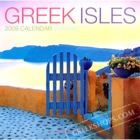 Greek Isles Mini 12-mo 2009 Calendar - On sale