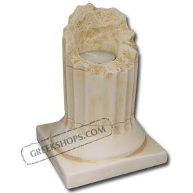 Ancient Greece Column Candle Holder