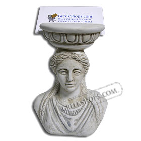 Business Card Holder - Caryatides (Clearance 40% Off)