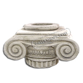 Tealight Candle Holder - Ancient Greek Column Top (3") (Clearance 40% Off)