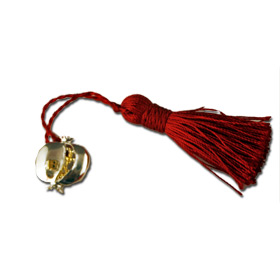 2018 Pomegranate Gouri Sterling Silver Goodluck Charm