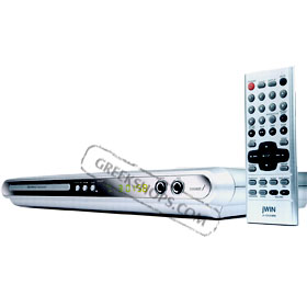 JWIN Multi - Region DVD Player with Karaoke Function