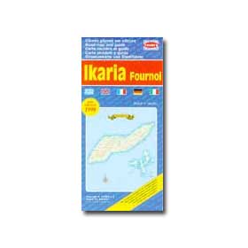 Road Map of Icaria - Fournoi Special 50% off