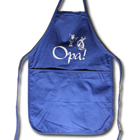 Opa Full Apron, 20" x 20" with pockets
