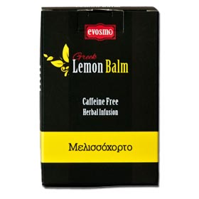 Evosmo Greek Lemon Balm (Melissohorto) 100% Natural Tea - 10 Tea bags