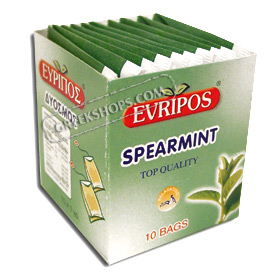 Evripos Spearmint in Tea Bags (10 per pack)