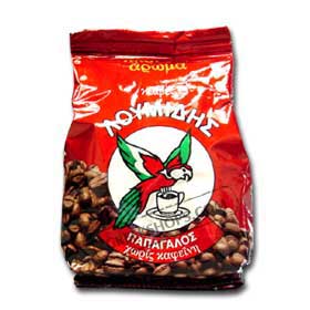 Coffee Loumidis  Decaf - Net Wt. 100 gr