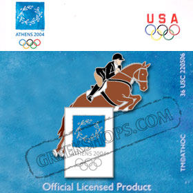 Athens 2004 Equestrian Pin