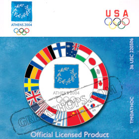 Athens 2004 Ltd. Ed. 2004 Pin