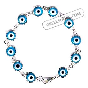 Evil Eye Bracelet - Style 111204 Blue