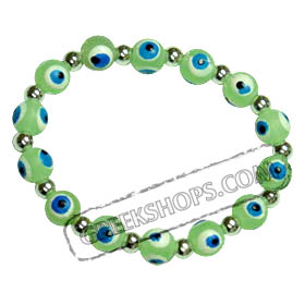 Light Green Evil Eye bracelet