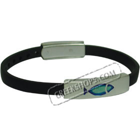Indian Rubber Adjustable "Fish" Bracelet BT_800