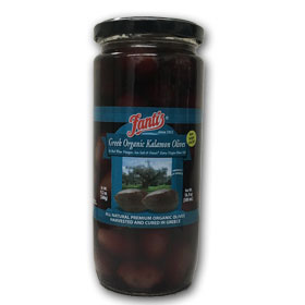 Fantis Greek Certified Organic Kalamata Olives, 16.9oz