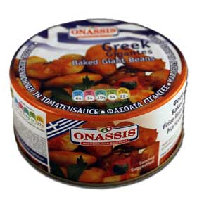 Onassis Baked Giant Beans (Gigantes), 280g can