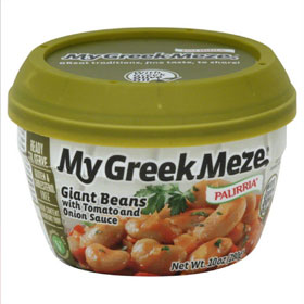 Palirria My Greek Meze Giant Beans with Tomato and Onion Sauce, 10 Oz 