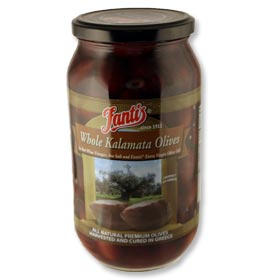 Fantis Whole Kalamata Olives, 1L jar