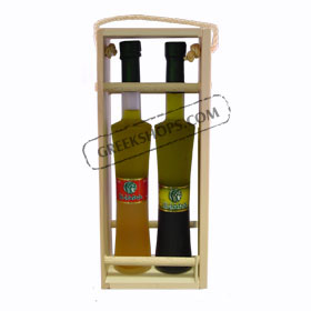 Gift Box 3: Iliada Extra Virgin Olive Oil & Wine Vinegar and Iliada Extra Virgin Olive Oil & Balsami