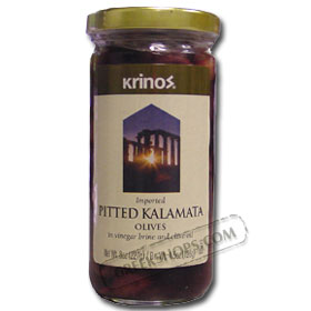 Krinos Greek Kalamata Pitted Olives 