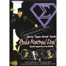Jimmy "Super Greek" Santis Rocks Montreal Live! DVD (NTSC)