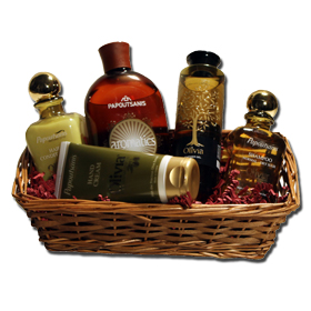 Papoutsanis Olive Oil Beauty Products Gift Basket