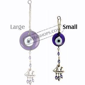Small Blue Evil Eye Decorative Charm 12111A