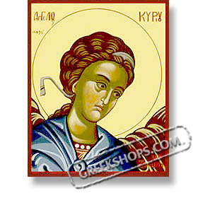Angel, Messenger of God (8''X10'') Hand-made Icon