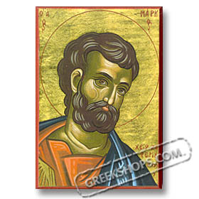St. Mark (5x7") Hand-made Icon