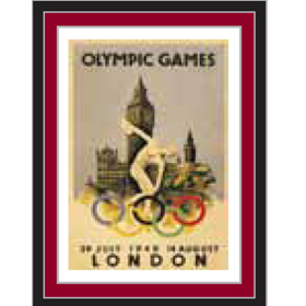 London 2012 Historical Poster Pins London 1948 Olympics Poster