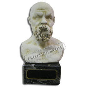 Socrates Bust (6") (Clearance 40% Off)