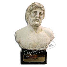 Asclepius Bust (6") (Clearance 40% Off)
