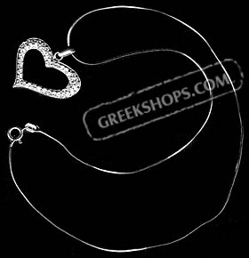 Swarovski Crystal Heart Necklace 4003SP