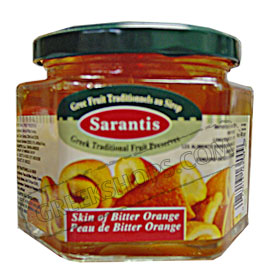 Sarantis Greek Traditional Bitter Orange (Skin of Bitter Orange) Preserves