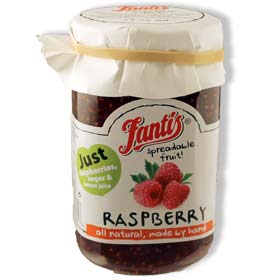 Fantis Greek Rasberry Marmalade, 1LB Jar Special 20% Off