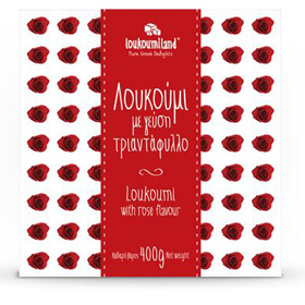 Loukoumiland Greek Delights "Loukoumi", Rose flavor, 400gr