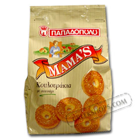 Papadopoulos Greek Sesame Cookies   Koulourakia