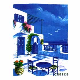 Greek Islands Tshirt 53