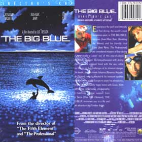 The Big Blue Director's Cut VHS (NTSC) Clearance 20% off