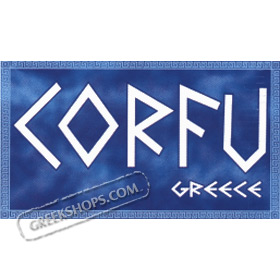 Corfu w/ Greek Key Sweatshirt Style D153