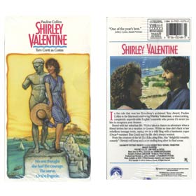 Shirley Valentine VHS (NTSC)