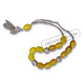 Worry Beads KN19NW Yellow
