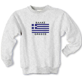 GREECE Flag Children's Sweatshirt 154B