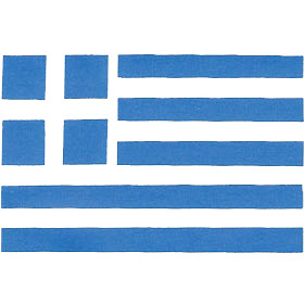 GREEK Flag Children's Tshirt 