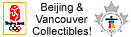 Beijing and Vancouver Collectibles Pins Apparel