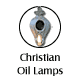 Christian Ceramic Oil Lamps