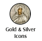 Gold and Silver Icons
