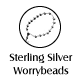 Sterling Silver Worrybeads