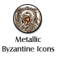 Metallic Byzantine Icons