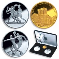 Athens 2004 Official Coins