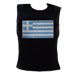 Square Sparkling Greek Flag Tank